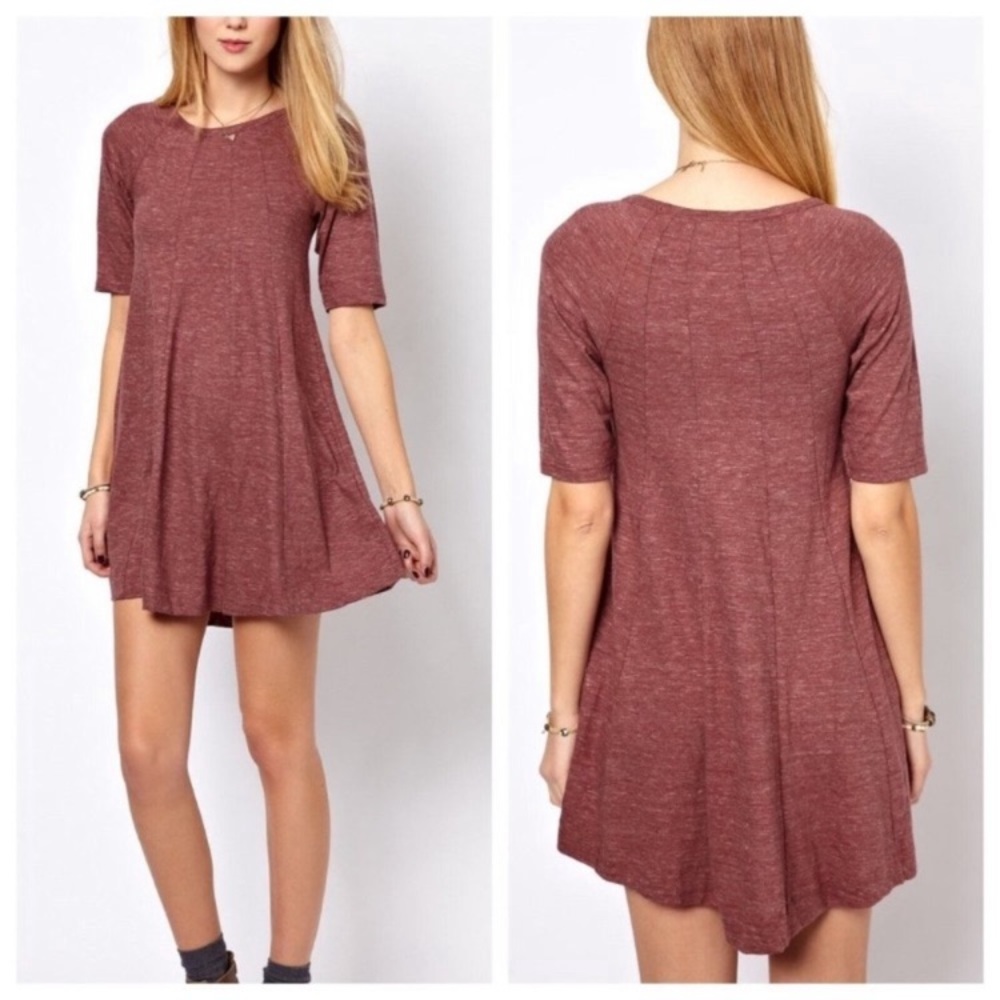 ✨Ganni purple swing dress, lightweight mini dress - Picture 1 of 11
